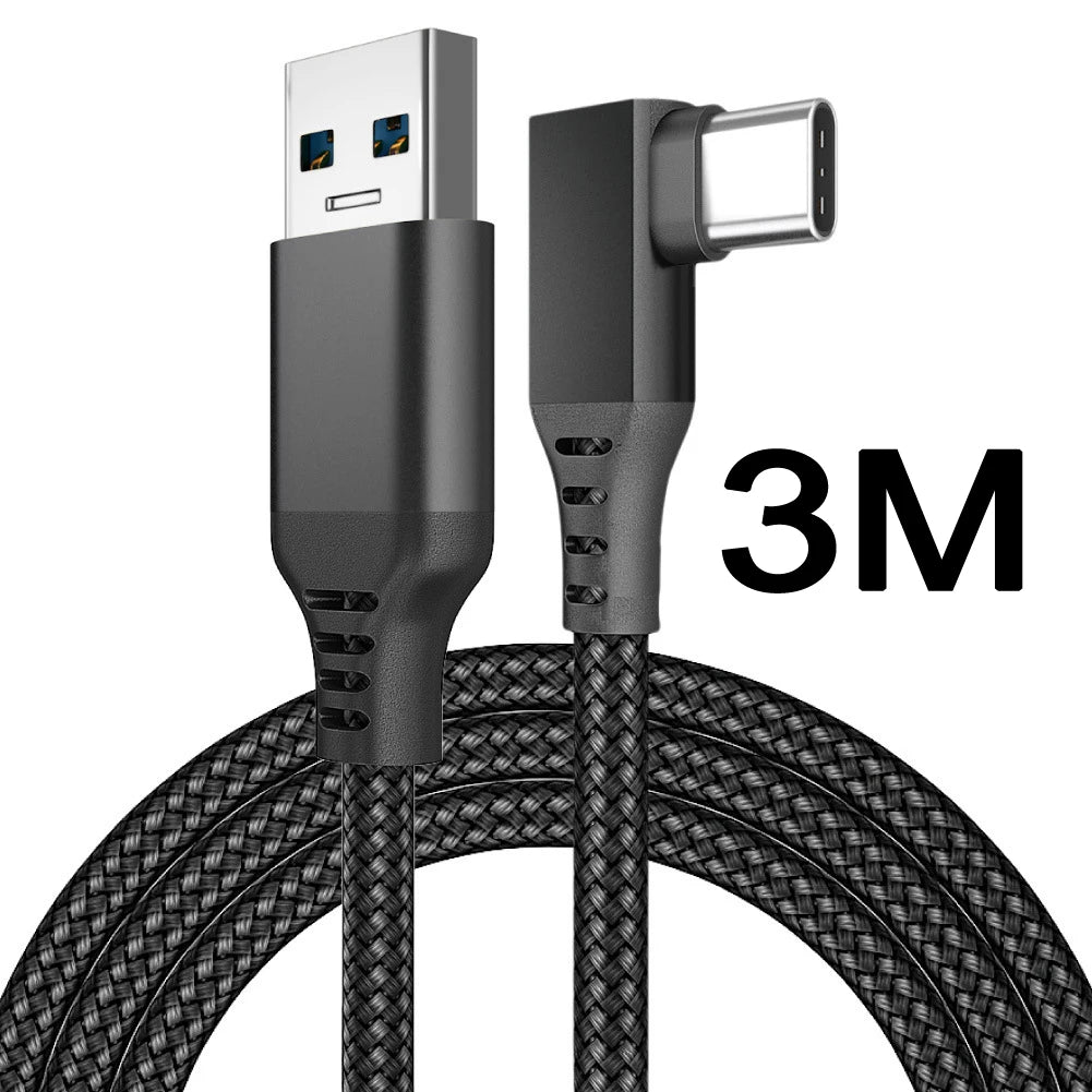 Link Cable 3 6 5M USB A To Type C For Oculus Quest 2 Quest2 Accessory Virtual Reality VR Glasses Smart 3D Helmet Headset Ocolus