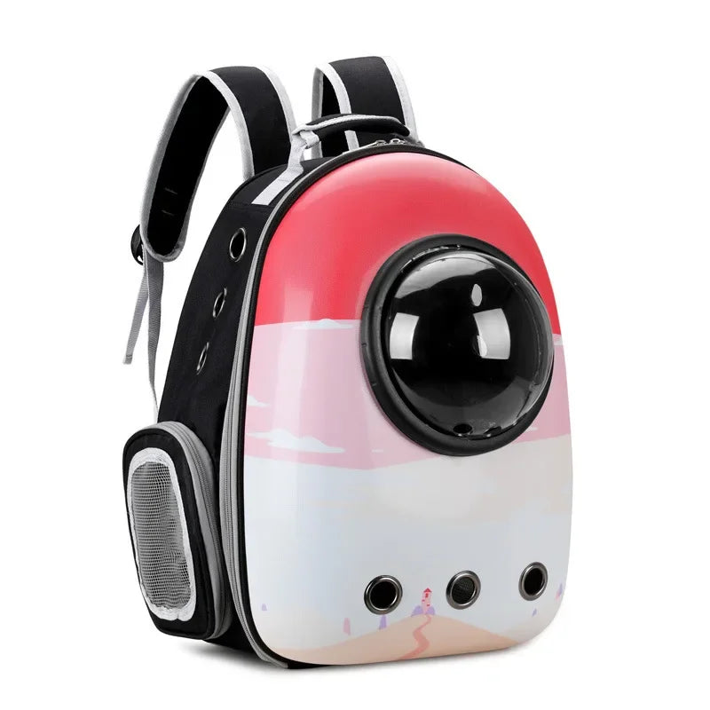 Pet cat bag portable out space capsule cat supplies breathable large capacity backpack