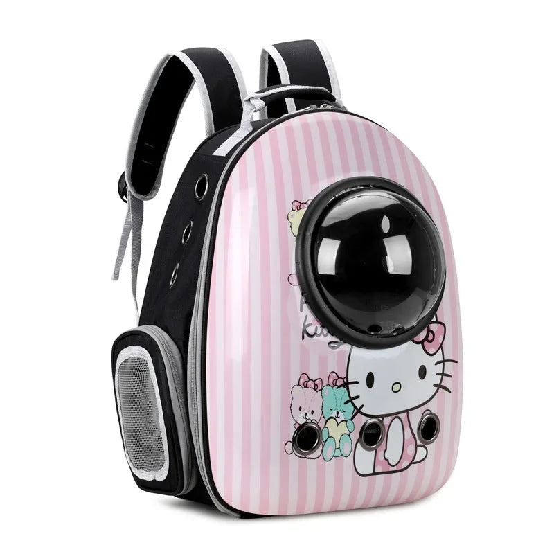 Pet cat bag portable out space capsule cat supplies breathable large capacity backpack