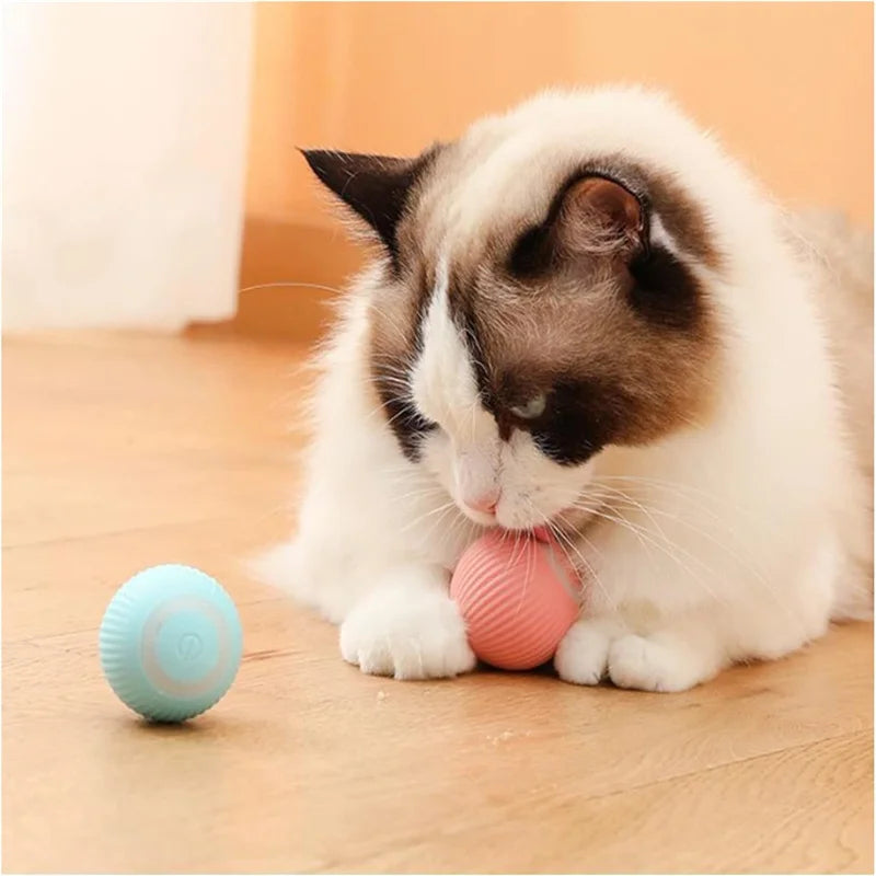 Smart Dog Toy Ball Electronic Interactive Pet Toy Moving Ball USB Automatic Moving Bouncing for Puppy Birthday Gift Cat Products