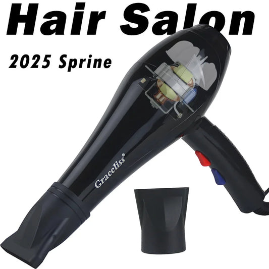 For hairdresser and hair salon long wire EU Plug Real 2100w power professional blow dryer salon Hair Dryer hairdryer